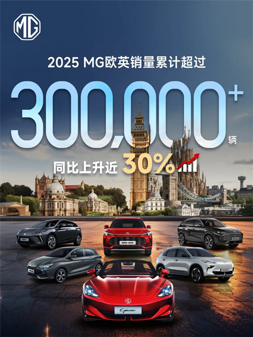 销量两位数增长!上汽2025:从容驭浪,科技向新